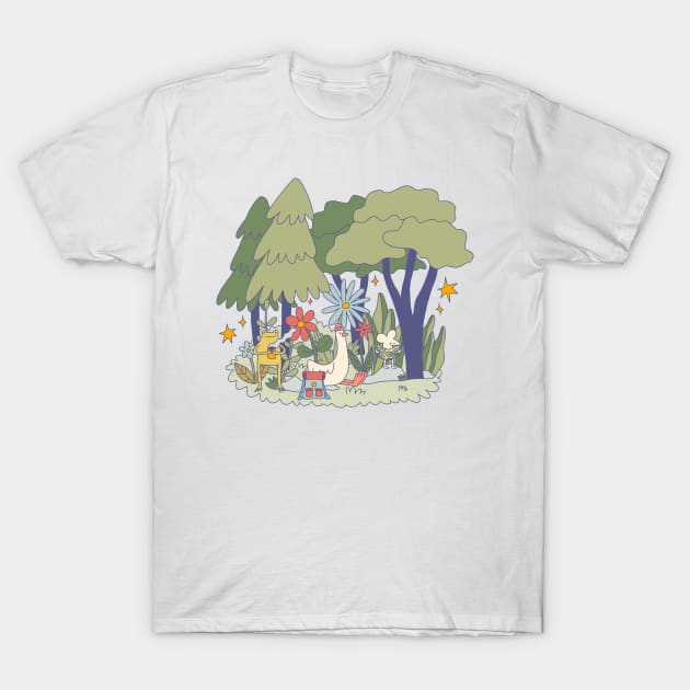 Forest Friends T-Shirt by krimons